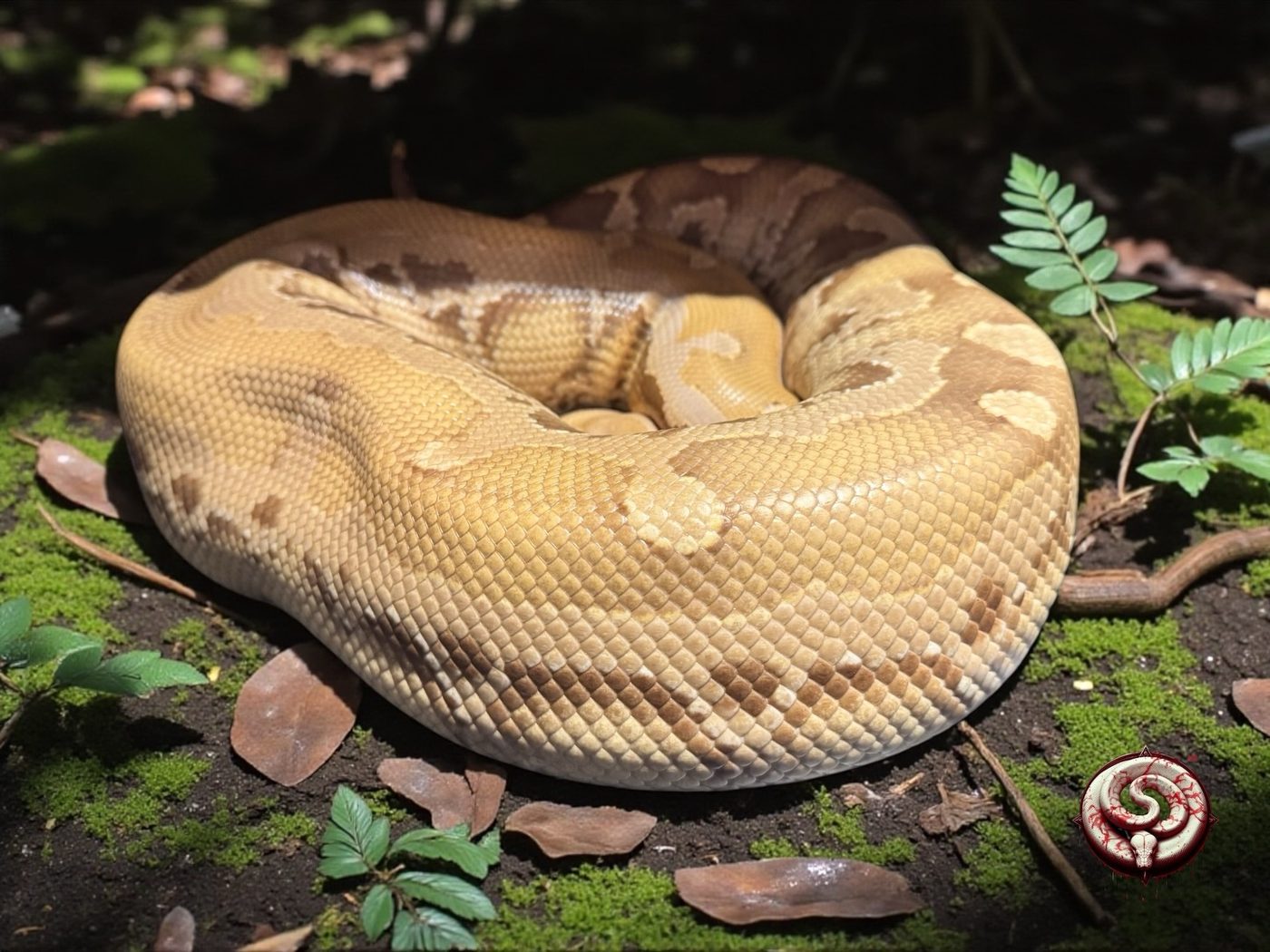 Python breitensteini (pitón de Borneo) del criadero Top Notch Pythons MX